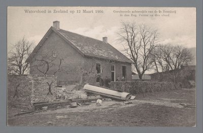 Flood in Zeeland by Gebroeders van Straaten