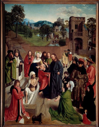 The Resurrection of Lazarus by Geertgen Tot sint Jans