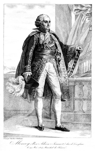 Bon Adrien Jeannot de Moncey, Marshal of France by Geille