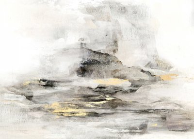 Abstract Gold Landscape by Gemma Bardot