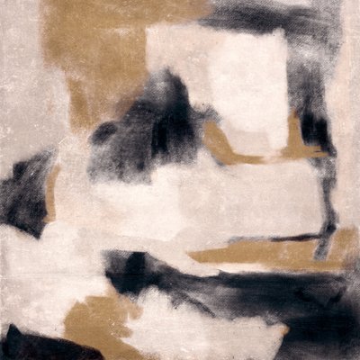 Modern Gold Abstract by Gemma Bardot