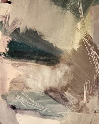 Muted Abstract Strokes by Gemma Bardot