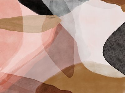 Soft Abstract Shapes by Gemma Bardot
