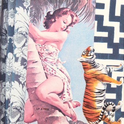 Climbing Girl with Tiger, 2016 by Genevieve French