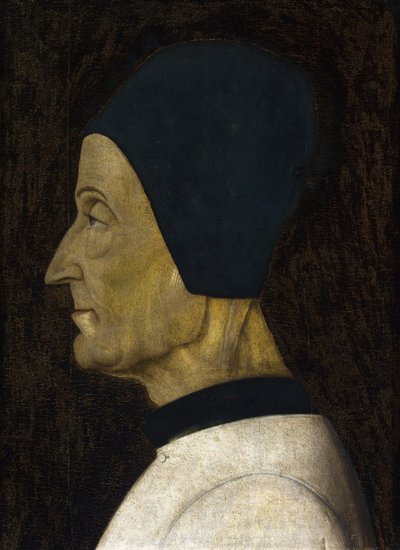 Portrait of Lorenzo Giustiniani by Gentile Bellini