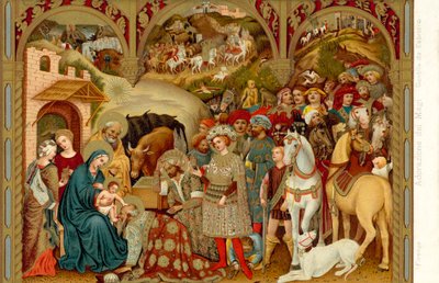 Adoration of the Magi by Gentile da Fabriano