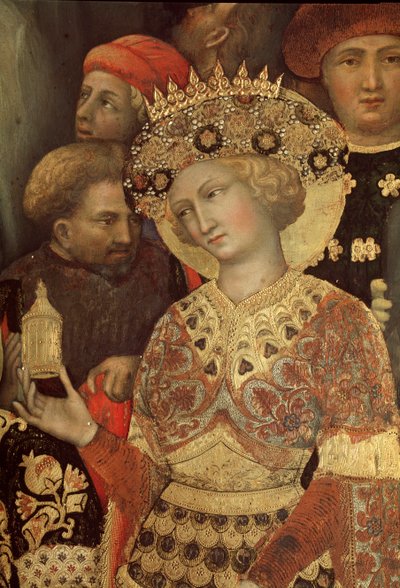 Adoration of the Magi (detail) by Gentile da Fabriano
