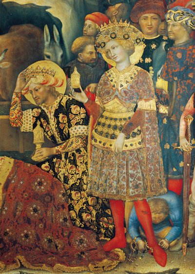 Adoration of the Magi (detail) by Gentile da Fabriano