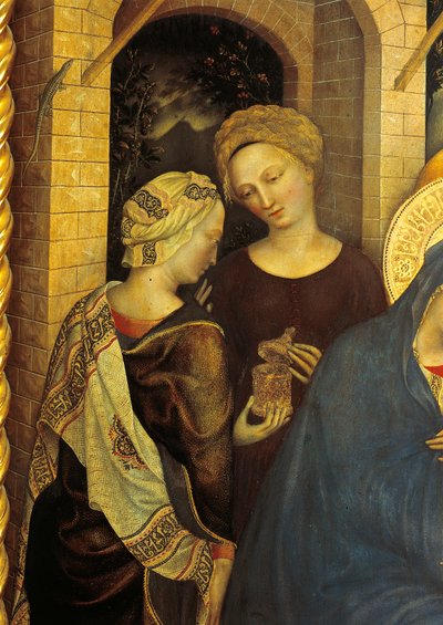 Adoration of the Magi (detail) by Gentile da Fabriano