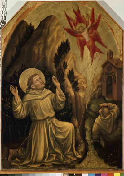 Saint Francis Receiving the Stigmata by Gentile da Fabriano