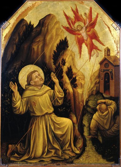 Saint Francis Receiving the Stigmata by Gentile da Fabriano