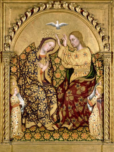The Coronation of the Virgin by Gentile da Fabriano