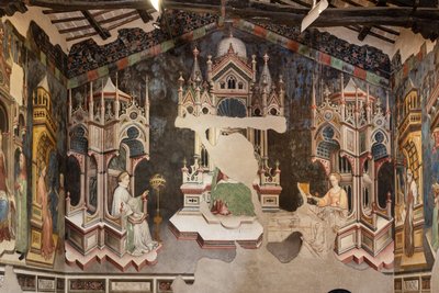 The Hall of Liberal Arts and Planets by Gentile da Fabriano