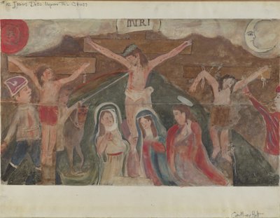 Station of the Cross No. 12: Jesus Dies Upon the Cross by Geoffrey Holt
