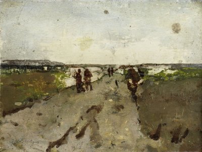 Landscape near Waalsdorp by Georg-Hendrik Breitner
