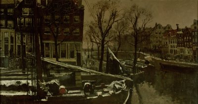 Winter in Amsterdam by Georg-Hendrik Breitner