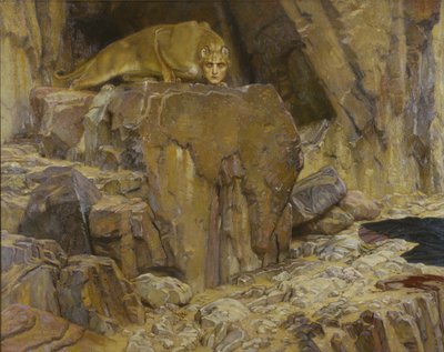 The Sphinx by Georg  Rosen