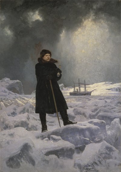 The Explorer A. E. Nordenskiold by Georg Rosen