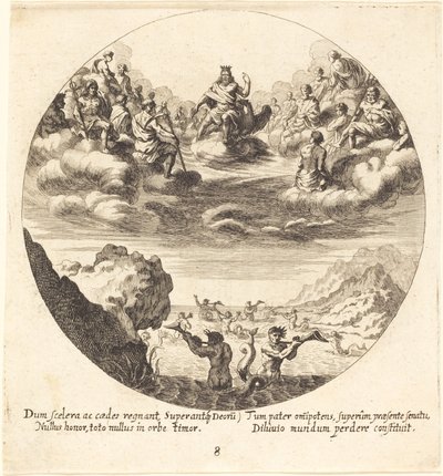 Jove and the Gods by Georg Andreas Wolfgang the Elder