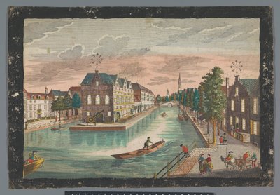 Prospect of the Armory, within the City of Delft by Georg Balthasar Probst (possibly)