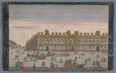 View of the Zeughaus in Berlin by Georg Balthasar Probst (possibly)