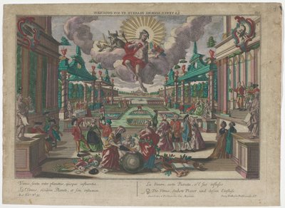 Allegory of the Planet Venus (Planets) by Georg Balthasar Probst