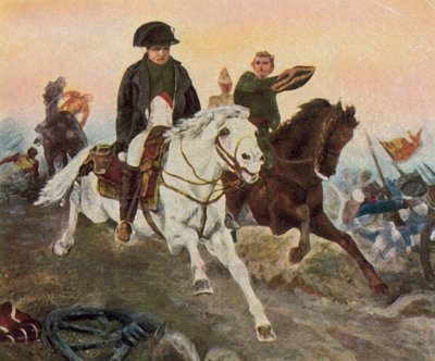 Napoleon Fleeing at Waterloo by Georg Bleibtreu