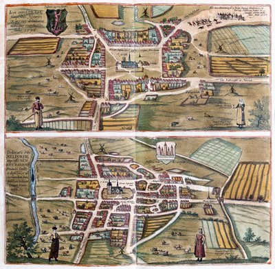 Heide and Meldorf, Germany - in 