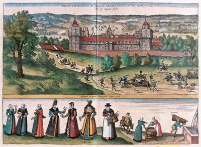 Nonsuch Palace, Surrey, England - in 