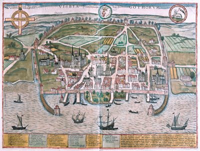Visby, Gotland Isle, Sweden - in 