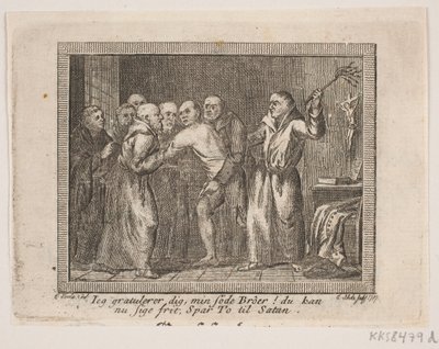 Vignette to J. H. Wessels "Samtlige skrifter" by Georg Christian Schule