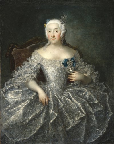 Portrait of Countess Varvara Alexeyevna Sheremetyeva by Georg Christoph Grooth