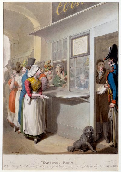 The Public Writer of the Royal Palace by Georg Emanuel Opitz