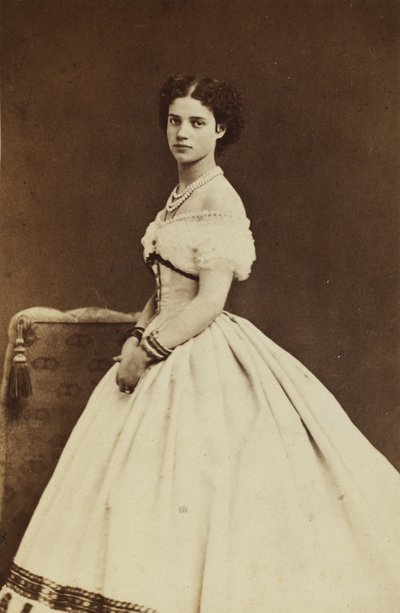 Portrait of Princess Dagmar of Denmark by Georg Emil Hansen