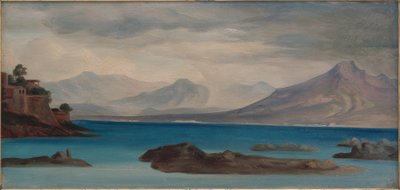 View of the Bay of Naples by Georg Friedrich August Lucas