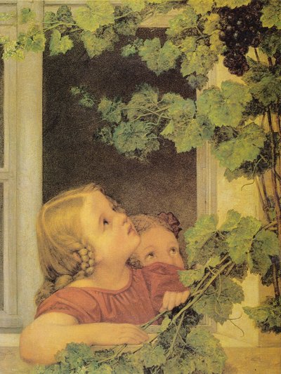 Children at the Window by Georg Friedrich Kersting