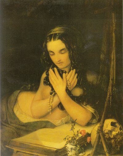 Penitent Mary Magdalene by Georg Friedrich Kersting