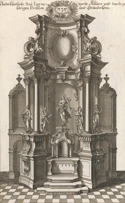 Design for a Monumental Altar, Plate c from 