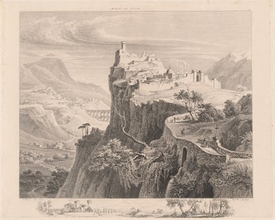 Ovindoli in the Abruzzi by Georg Heinrich Busse