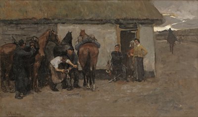 The Blacksmith, c.1881-84 by Georg Hendrik Breitner