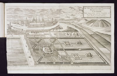The new gardens at Cremsier, the residence of the Prince-Bishop by Georg Matthaus Vischer