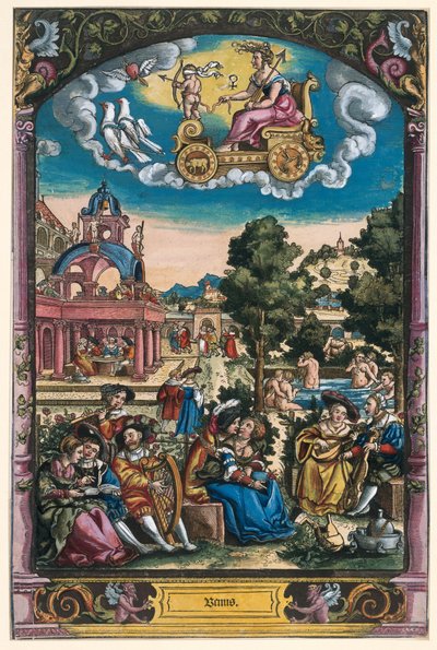 The Seven Planets: Venus by Georg Pencz