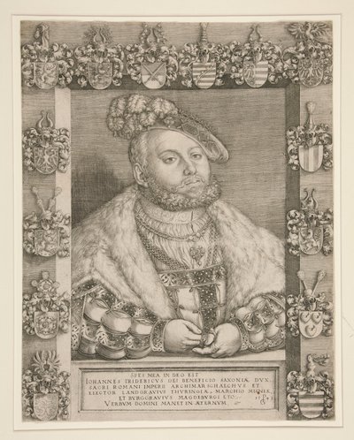 Frederick the Wise, Elector of Saxony by Georg Pencz