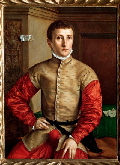 Portrait of a Young Man Aged 18 by Georg Pencz