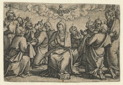 Descent of the Holy Spirit by Georg Pencz