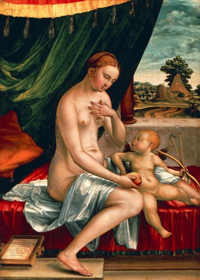 Venus and Cupid by Georg Pencz