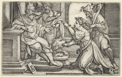 Woman Declares Her Innocence Under Oath (Bocca della Verità) by Georg Pencz