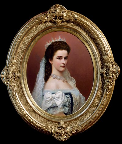 Bust of Elisabeth of Austria (nicknamed Sisi) by Georg Raab