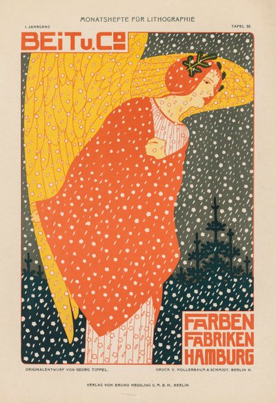 Angel in the Snow by Georg Tippel