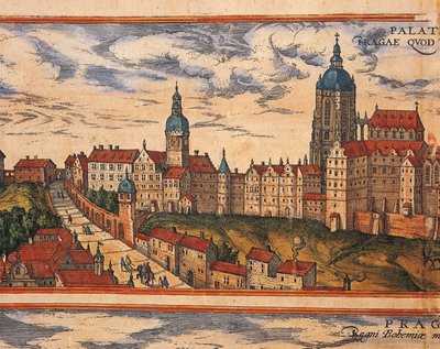 View of the Citadel by Georg Braun and Hogenberg Franz
